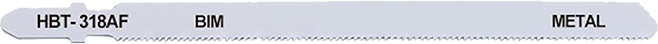 JIG SAW BLADE FOR METAL
