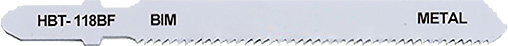 JIG SAW BLADE FOR METAL