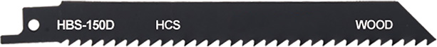 RECIPROCATING SAW BLADE  FOR WOOD