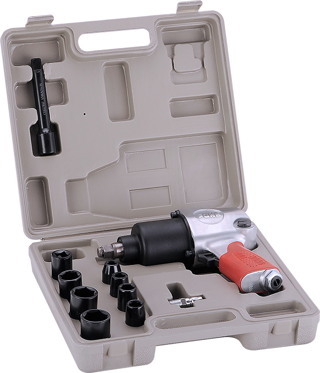12PCS 1/2" AIR IMPACT  WRENCH KIT