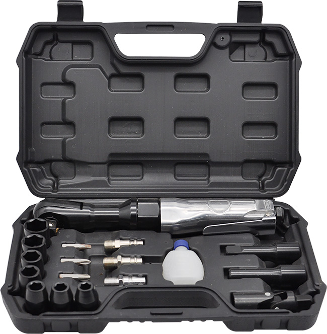 17PCS 1/2" AIR RATCHET  WRENCH KIT