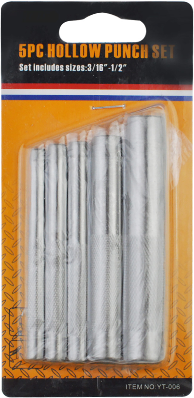 5PCS HOLLOW PUNCH SET