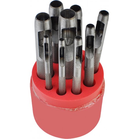 9PCS HOLLOW PUNCH SET