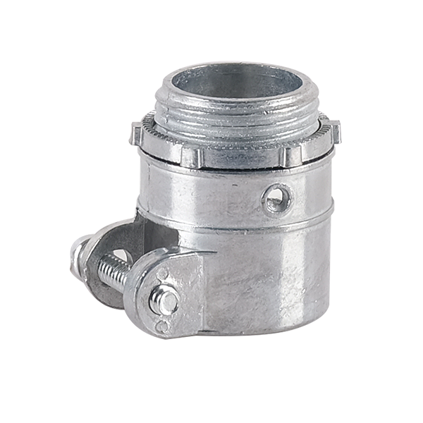 Straight Squeeze BX Connector