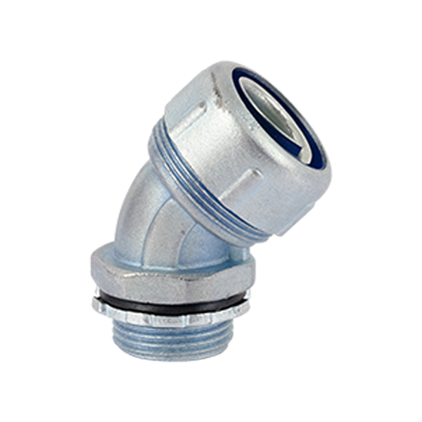 DNJD Type Flex to Box 45° Connector