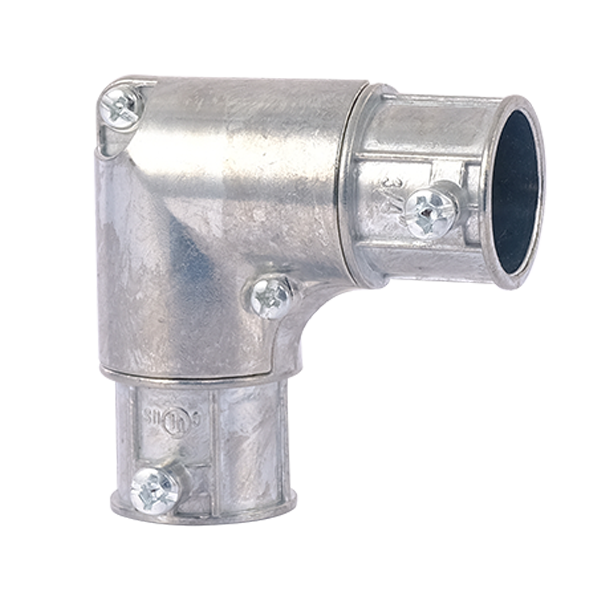 EMT to EMT Capped Corner Coupling